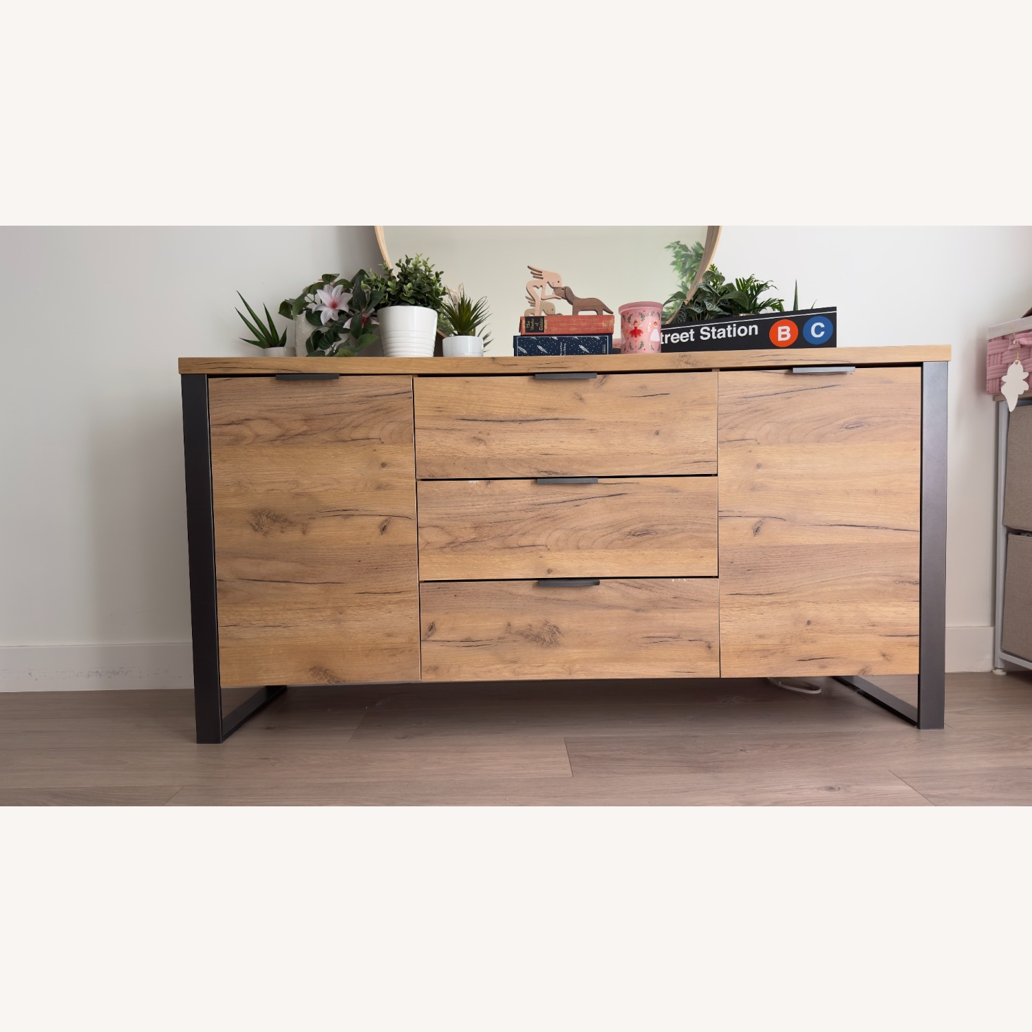 Wayfair Draylen Natural Wood Sideboard - image-6
