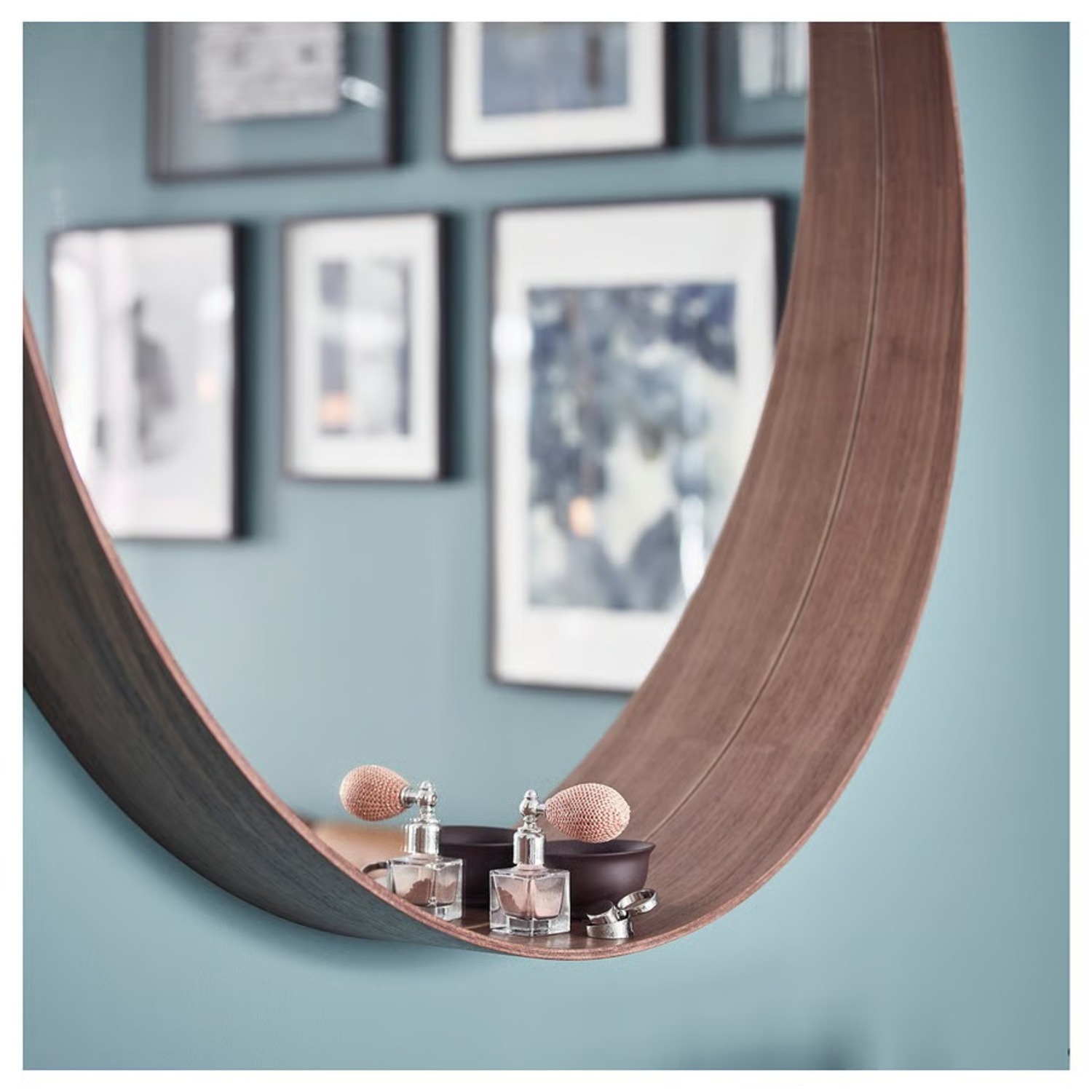 IKEA Stockholm Natural Wood Wall Mirror - image-3