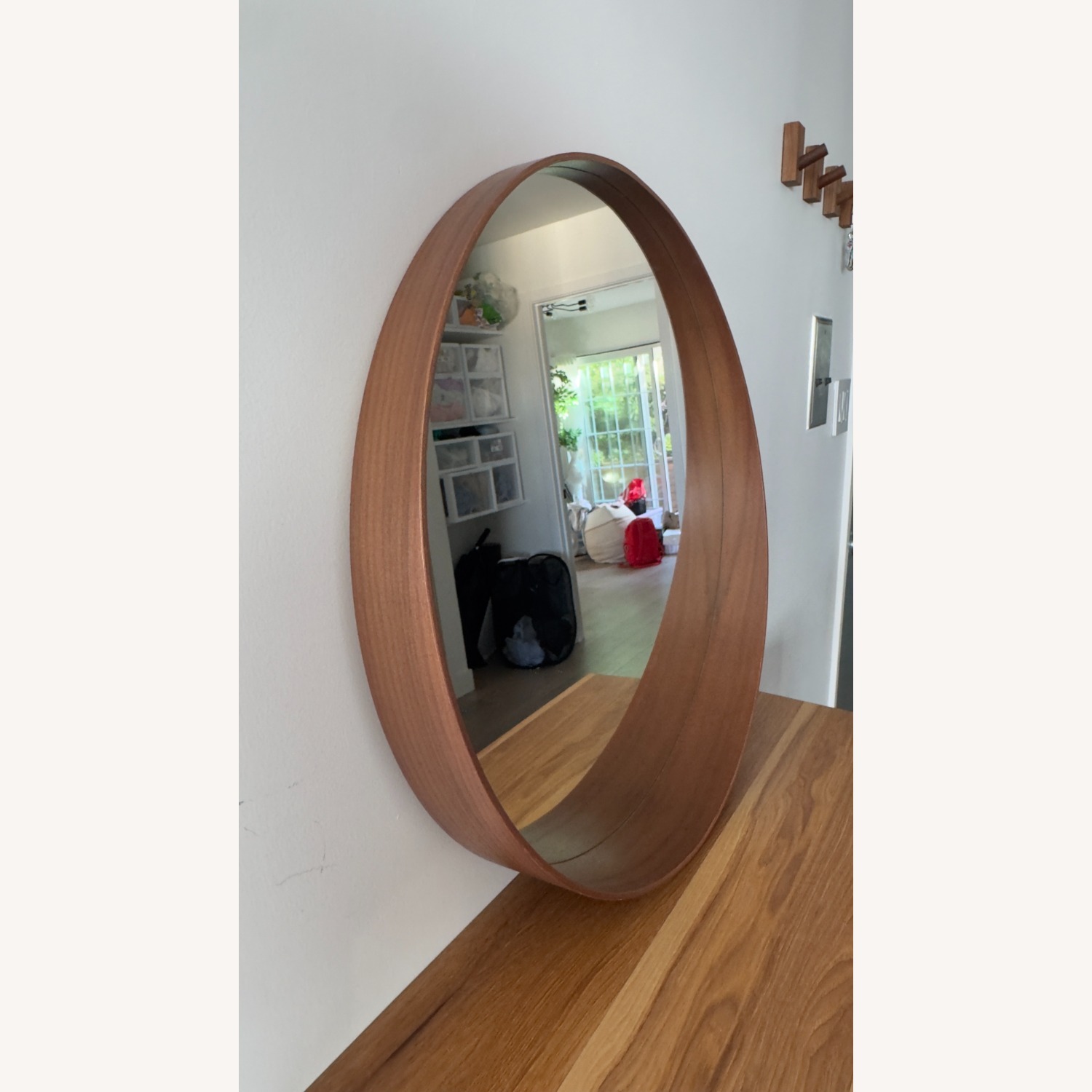IKEA Stockholm Natural Wood Wall Mirror - image-4