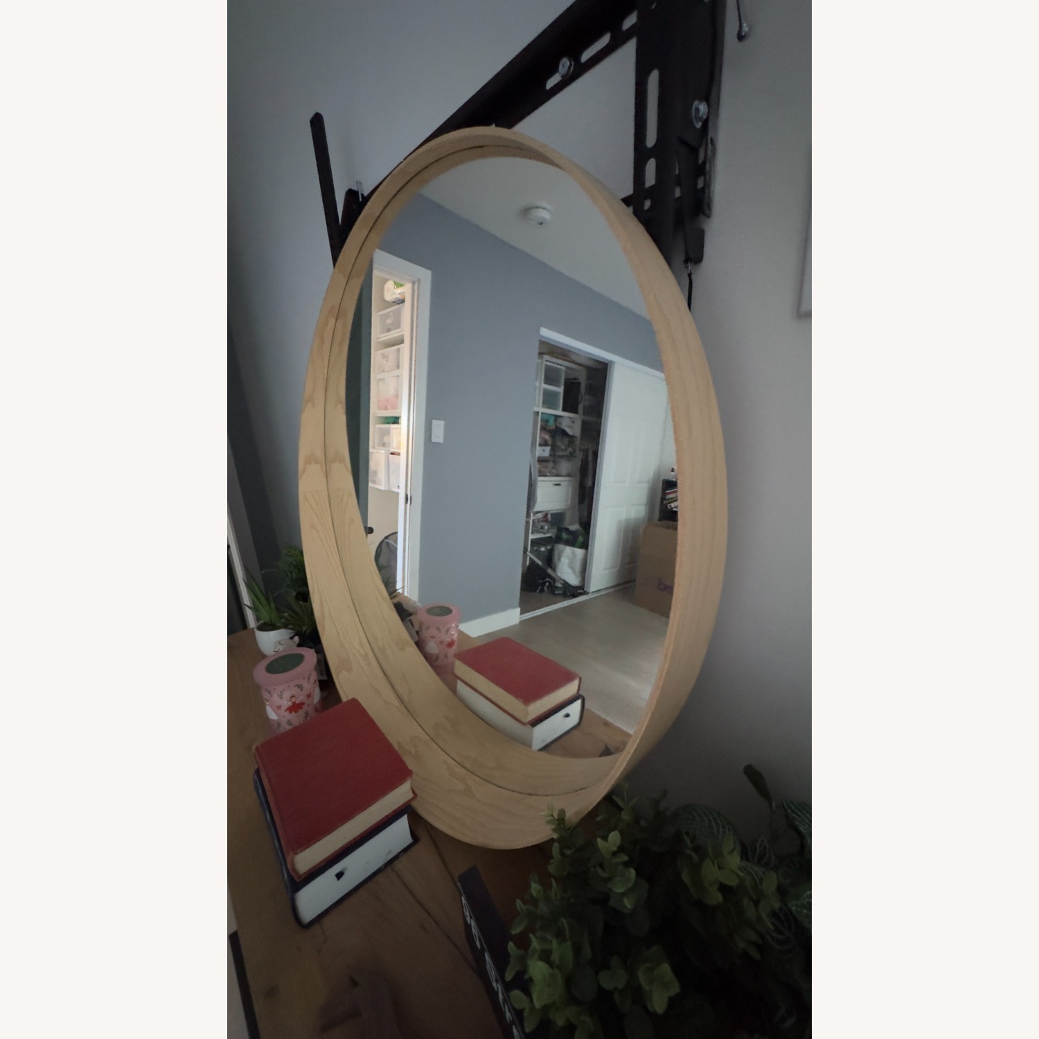 IKEA Stockholm Natural Wood Wall Mirror - image-4