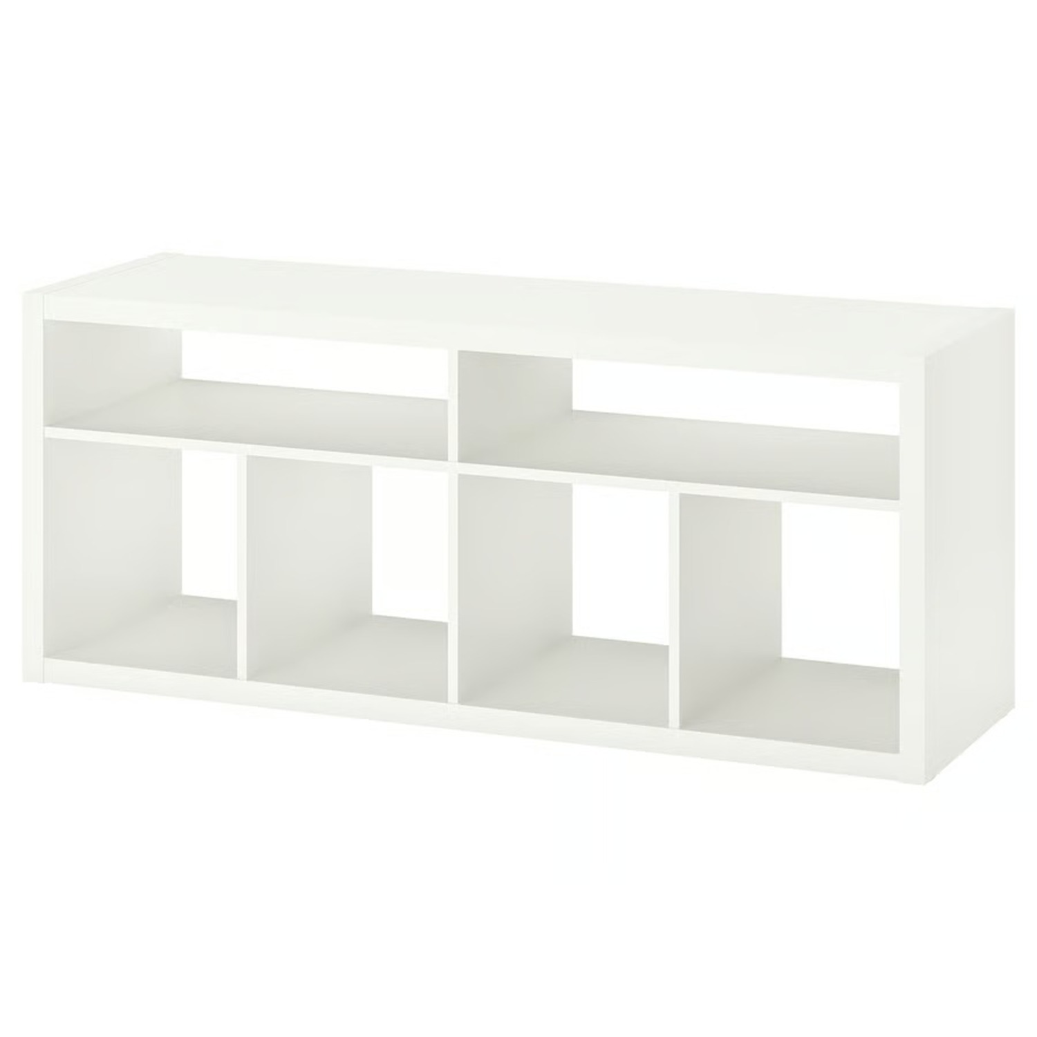 IKEA KALLAX White Wood Media Storage - image-2