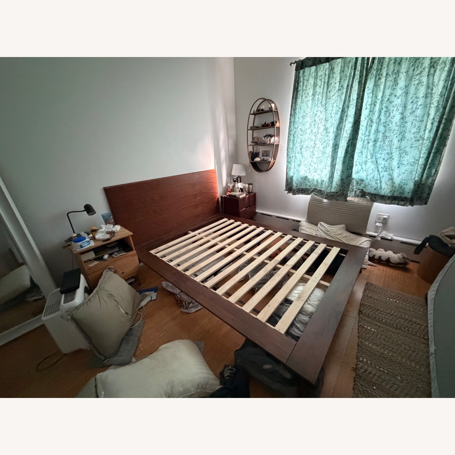 Allmodern Koopman Walnut Queen Bed with Headboard - image-2