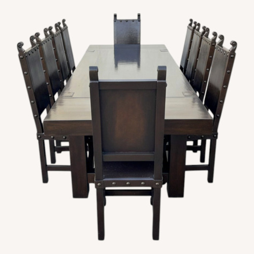 Used Dark Brown Wood Dining Sets for sale on AptDeco