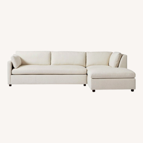 Used West Elm Marin 114” Chaise Sectional for sale on AptDeco