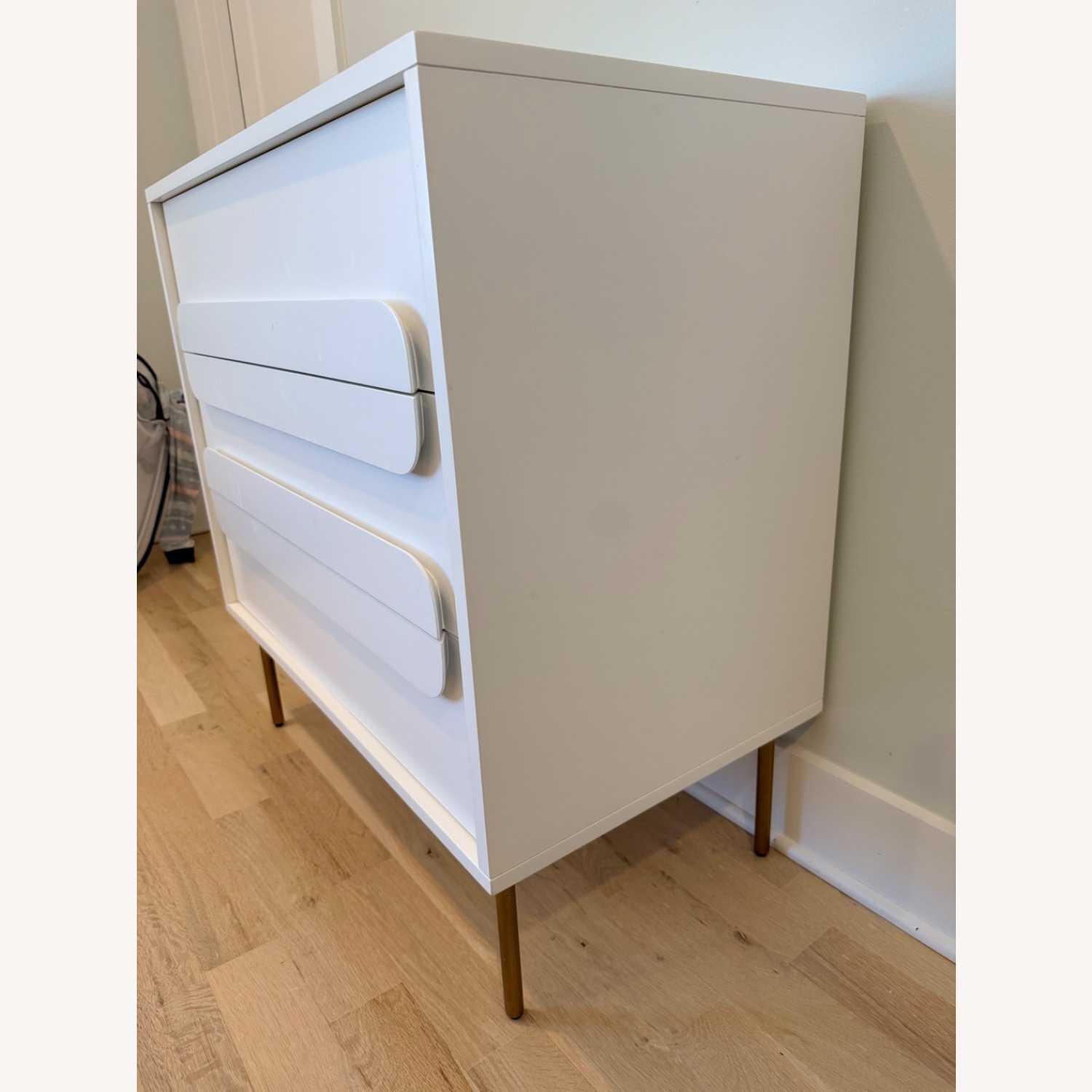 West Elm Gemini 3-drawer Dresser - White - image-3