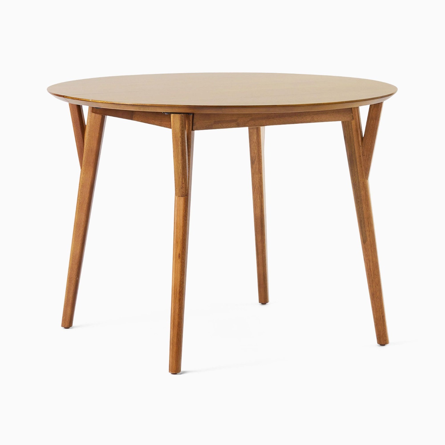 West Elm Rounded Extendable Dining Table  - image-8