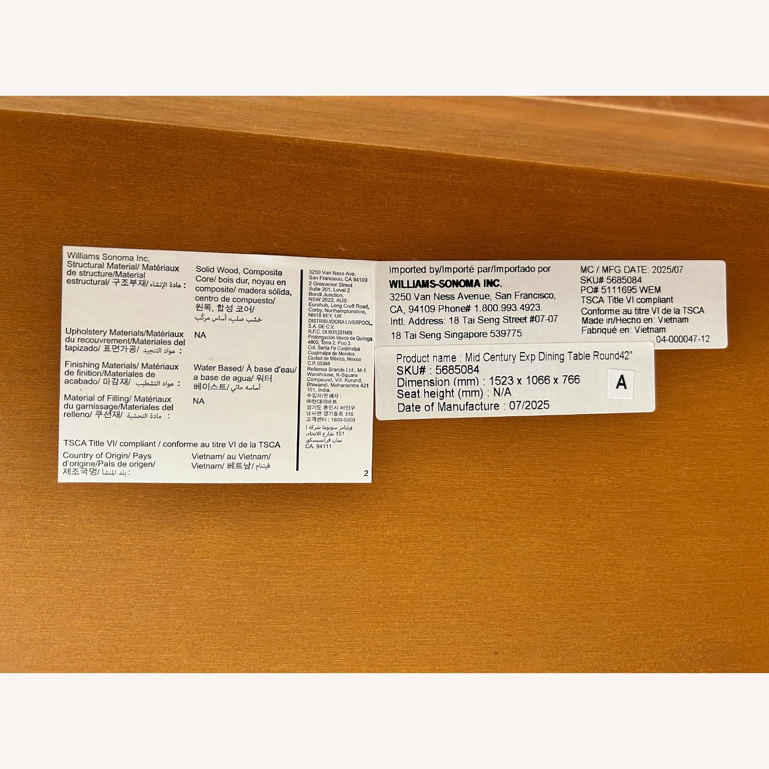 West Elm Rounded Extendable Dining Table  - image-6