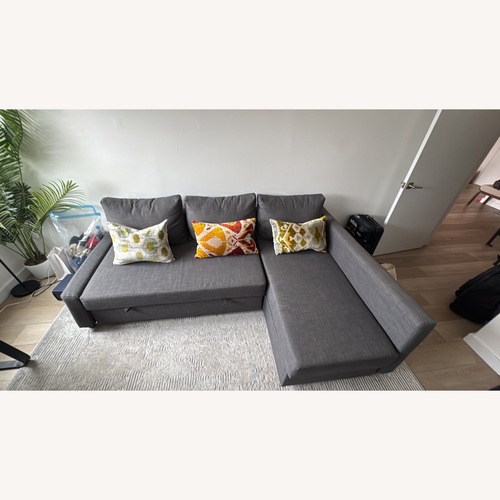 Used IKEA Friheten Dark Gray Sleeper Sofa for sale on AptDeco