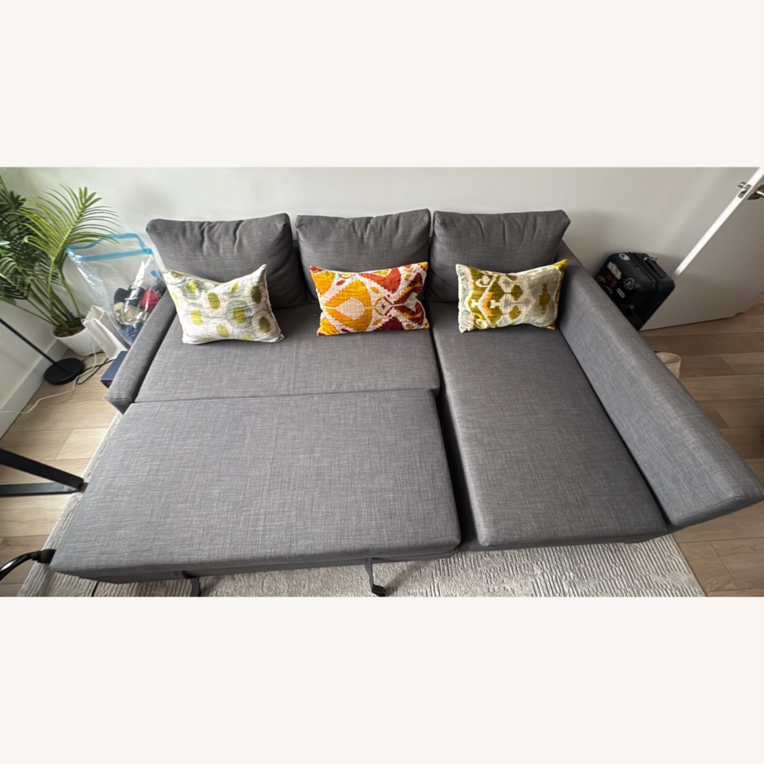 IKEA Friheten Dark Gray Sleeper Sofa - image-4
