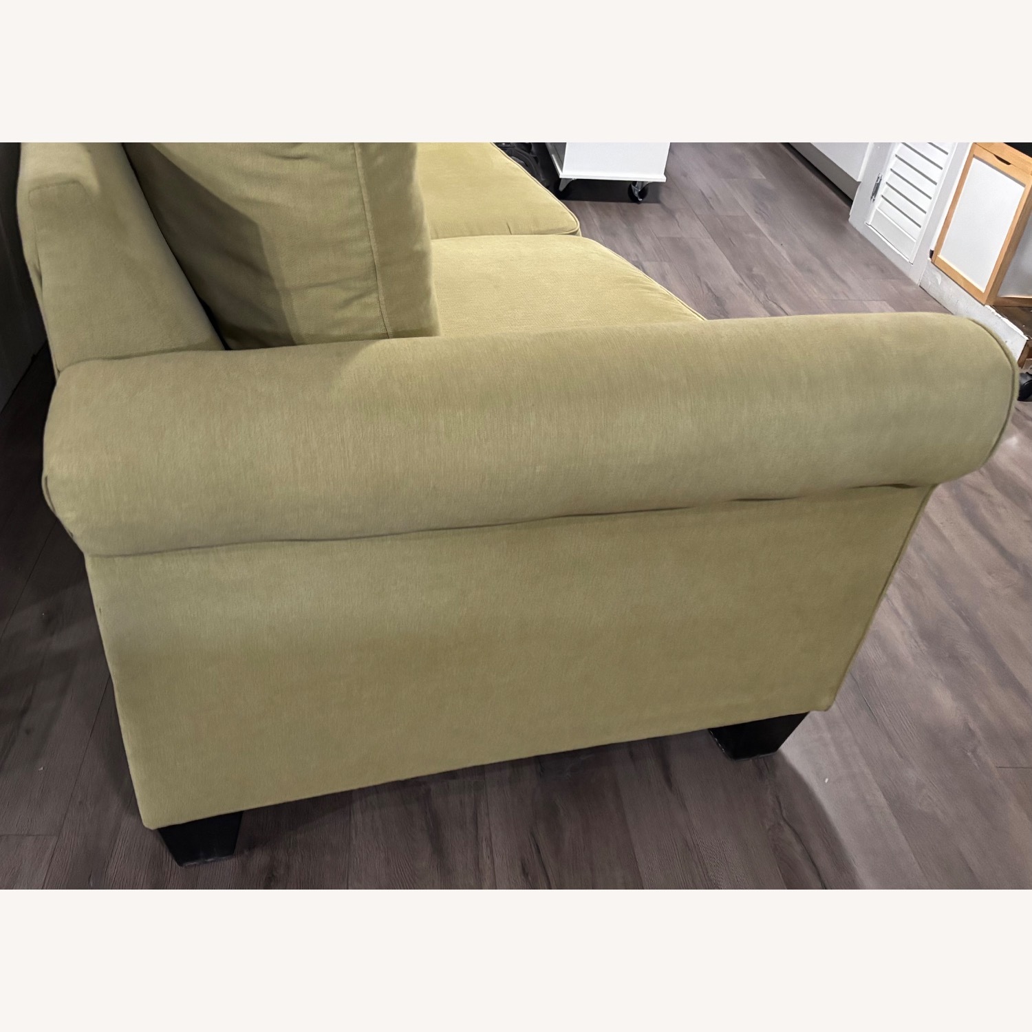 Steinhafels Furniture Green 2 Seater Sofa - image-2