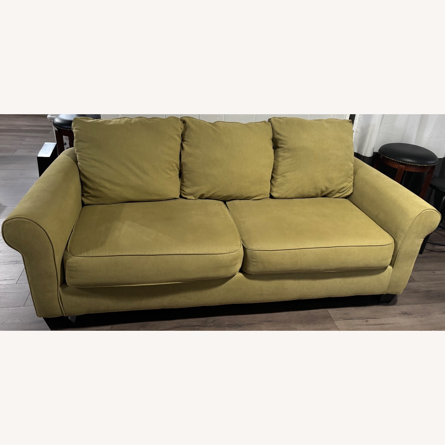 Steinhafels Furniture Green 2 Seater Sofa - image-1