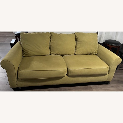 Used Steinhafels Furniture Green 2 Seater Sofa for sale on AptDeco