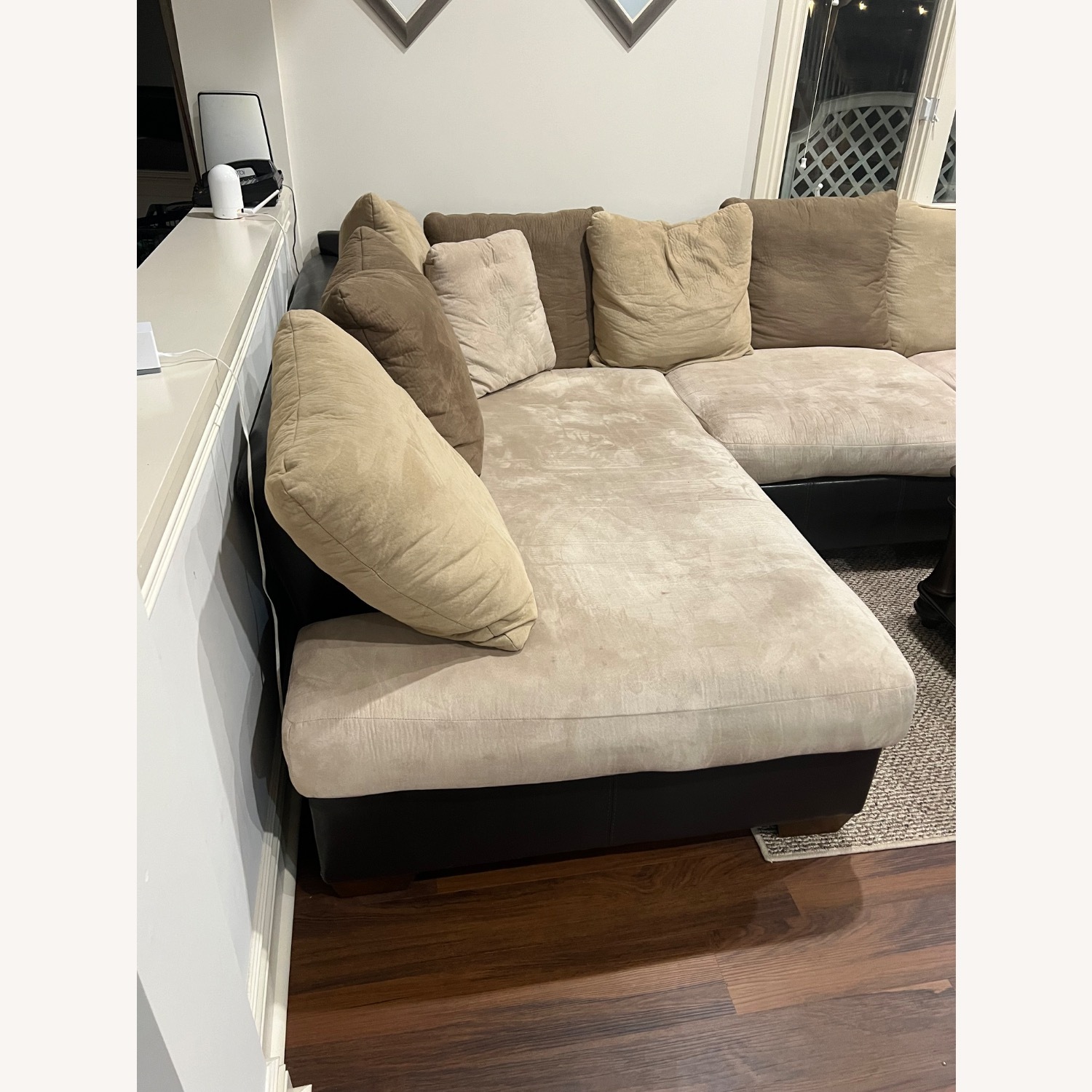 Ashley Furniture Light Brown 2 Piece Sectional - image-4