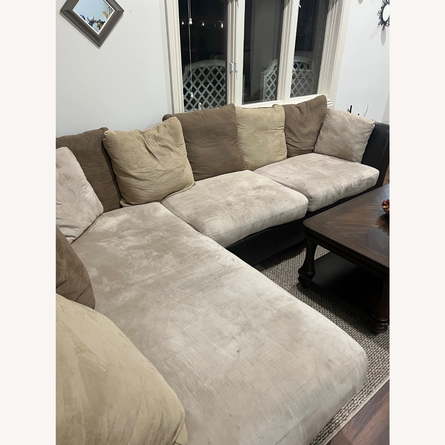 Ashley Furniture Light Brown 2 Piece Sectional - image-3