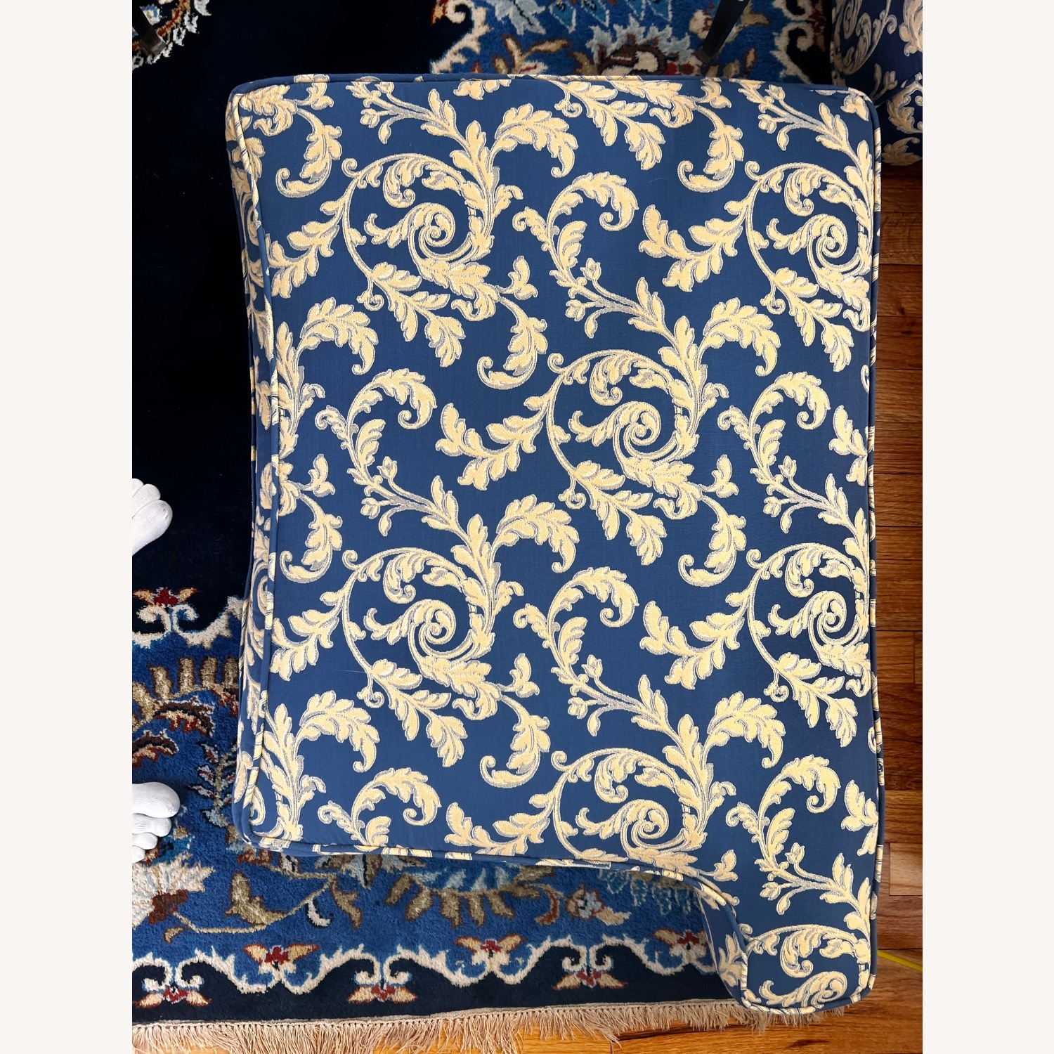 Custom 2-Piece Designer Sofa - Damask  - image-11