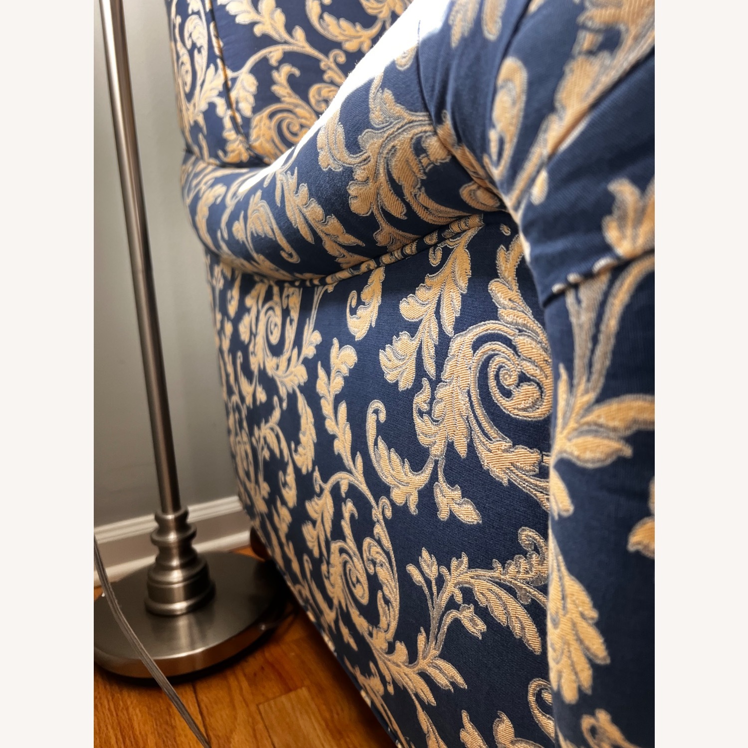 Custom 2-Piece Designer Sofa - Damask  - image-8