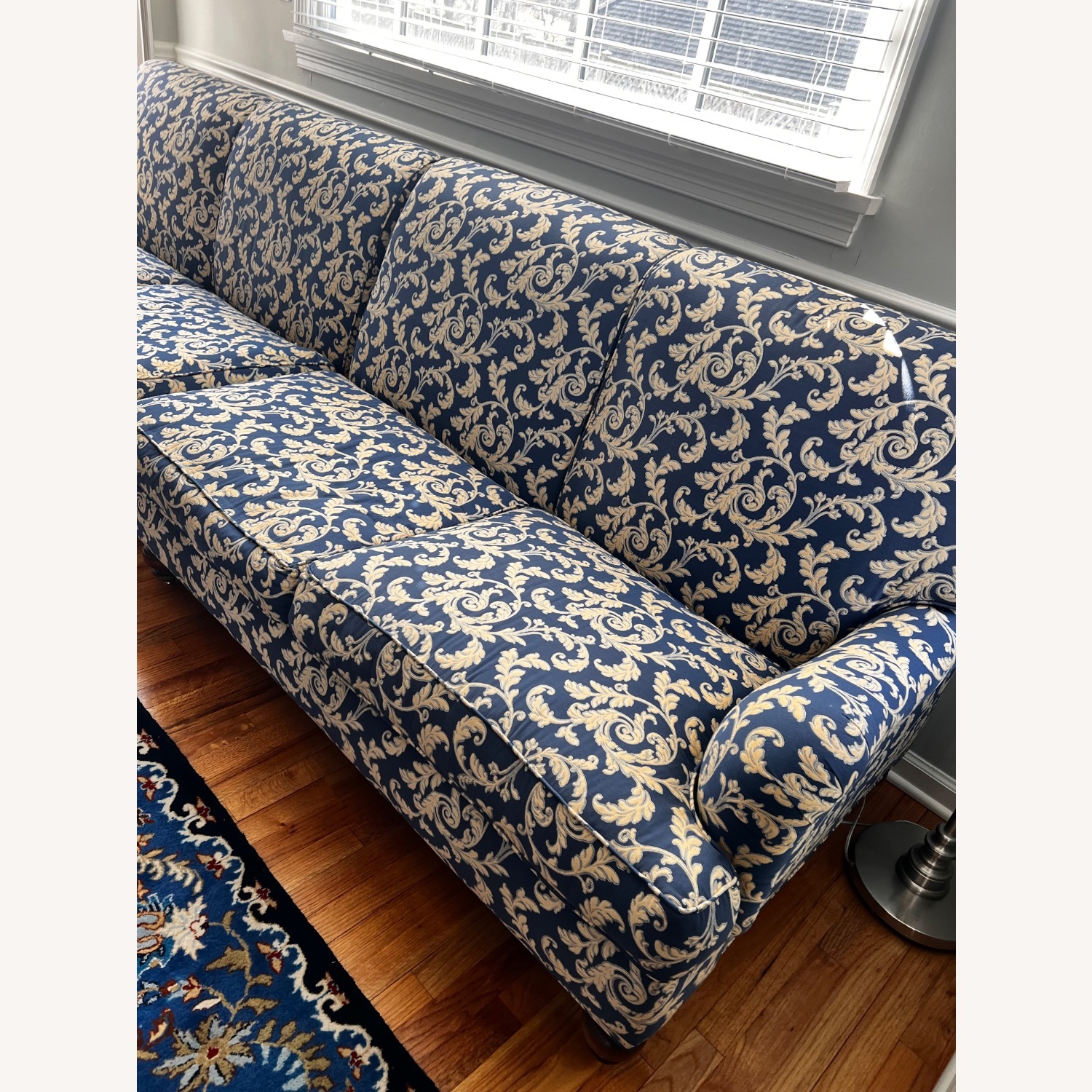 Custom 2-Piece Designer Sofa - Damask  - image-3