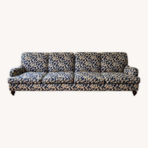 Used Custom 2-Piece Designer Sofa - Damask  for sale on AptDeco