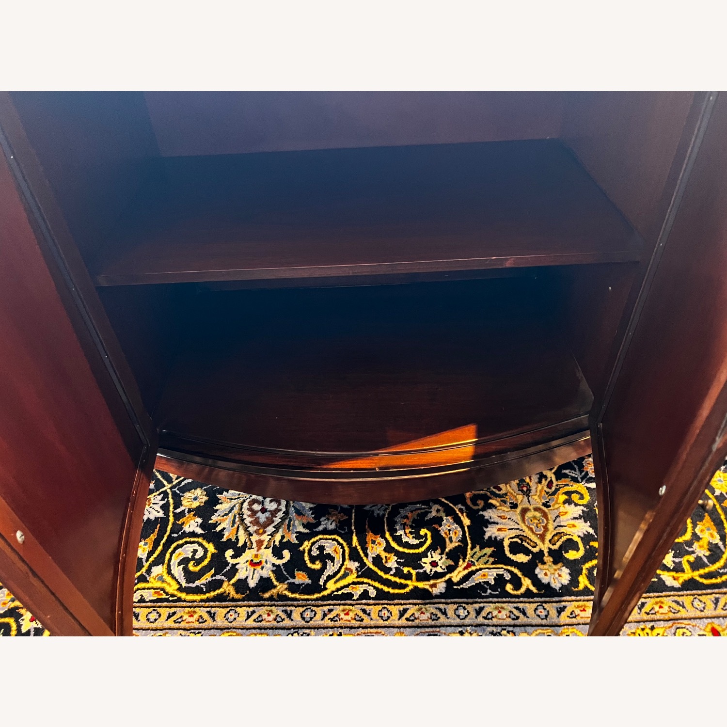 Vanleigh Serpentine Mahogany Bureau Sideboard - image-10