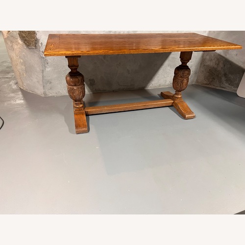Used Jacobean Revival Oak Refectory Table for sale on AptDeco