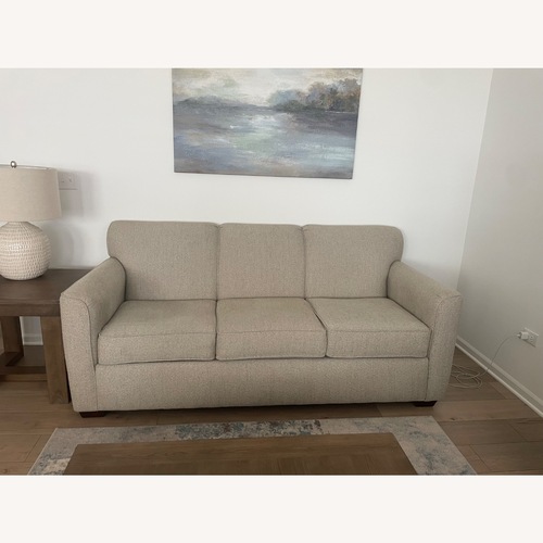 Used Craftmaster Furniture Light Gray 3+ Seater Sofa for sale on AptDeco