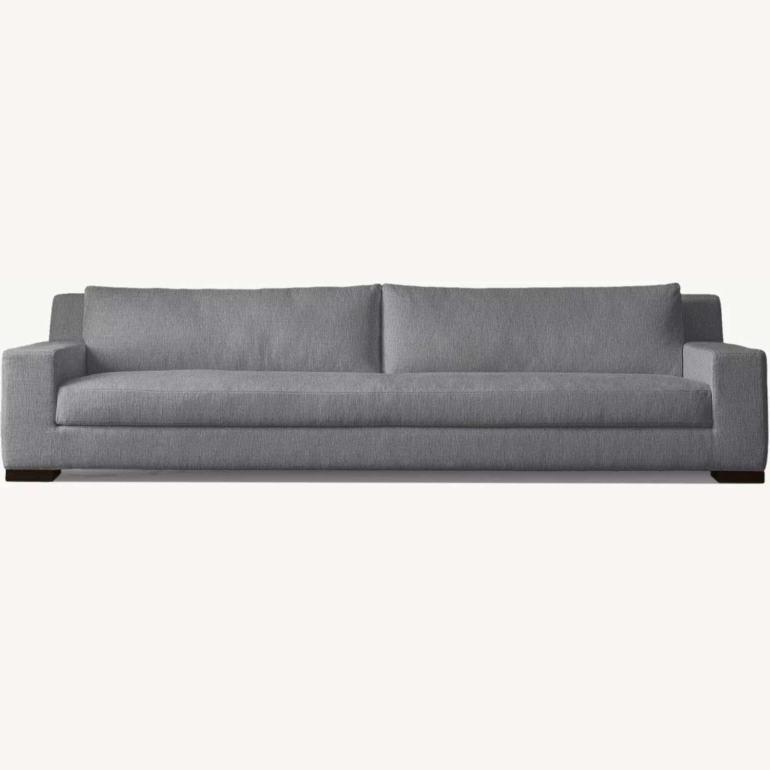 Restoration Hardware Modena Bench Sofa - Performance Velvet - image-6
