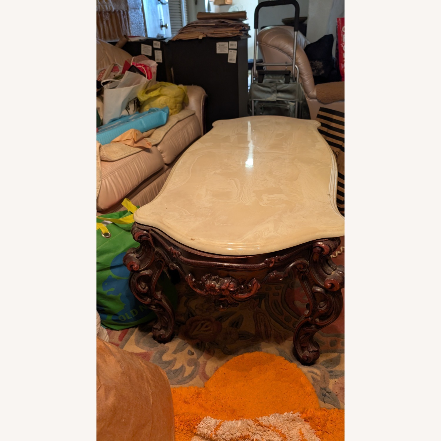 Marble Coffee Table - image-1