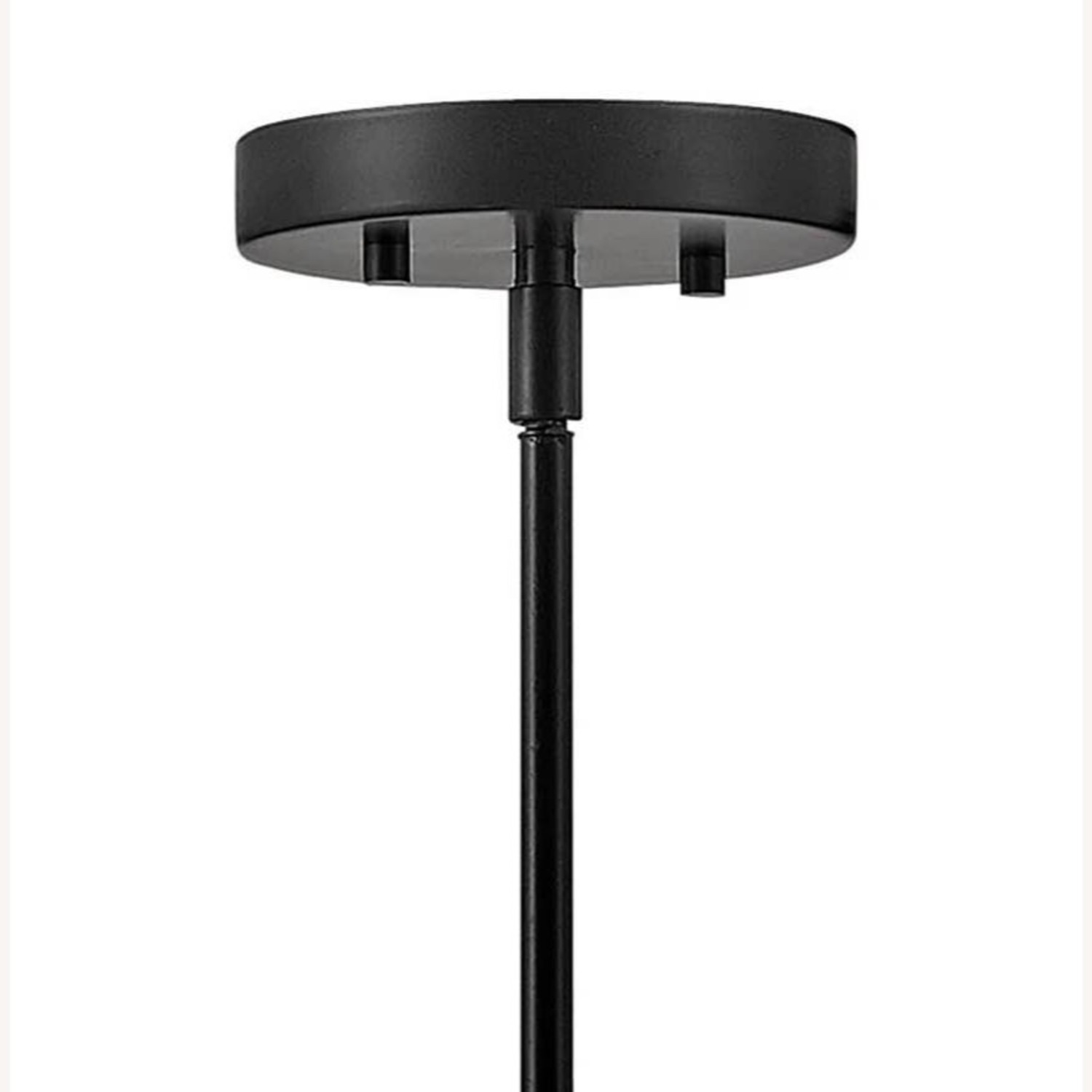 Lark Black Steel & Brass Ceiling Chandelier - image-3