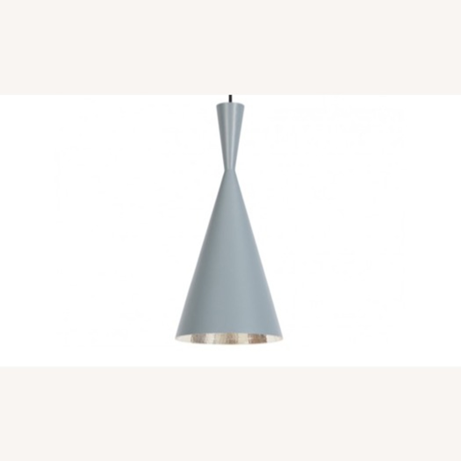 Tom Dixon Beat  "Tall" Metal Pendant - image-2