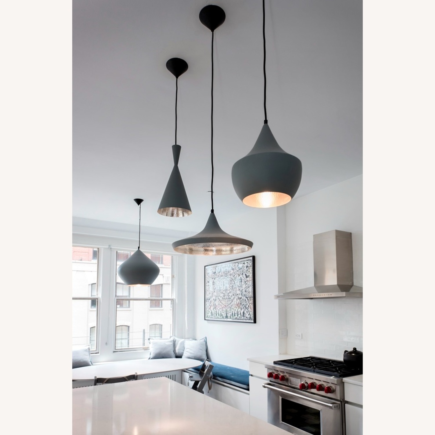 Tom Dixon Beat "Wide" Metal Pendant - image-4