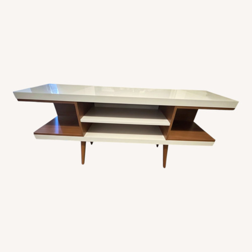 Used White Media Console for sale on AptDeco