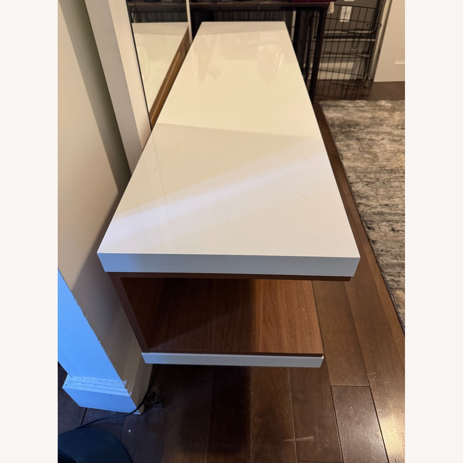 White Media Console - image-1