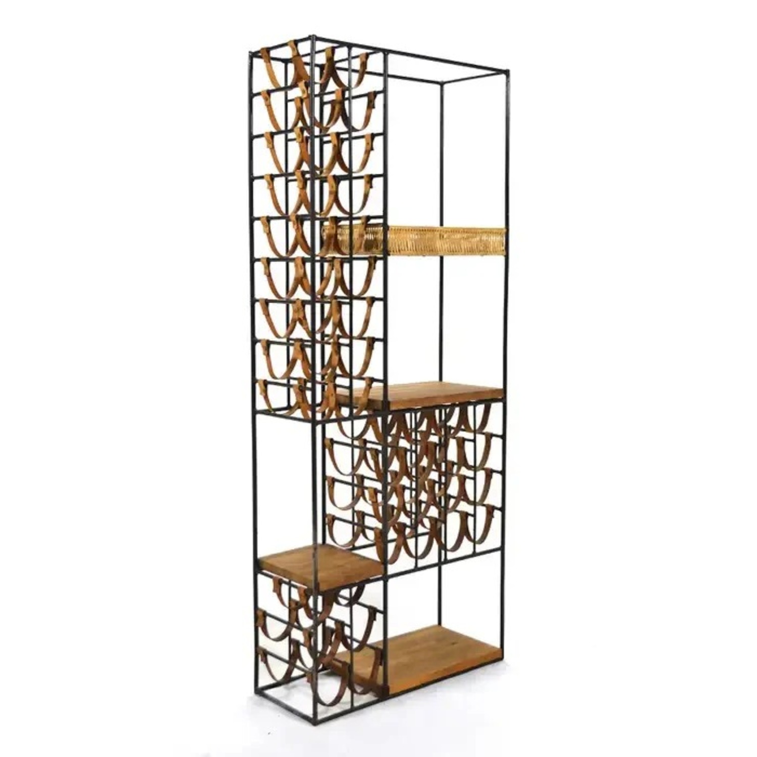 Arthur Umanoff Large Vintage Wine Rack - image-2