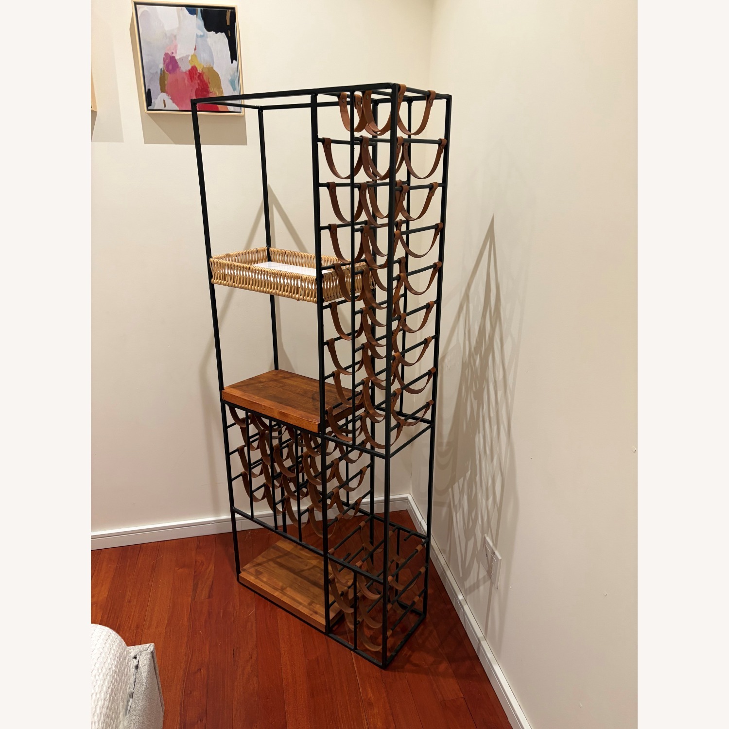 Arthur Umanoff Large Vintage Wine Rack - image-3