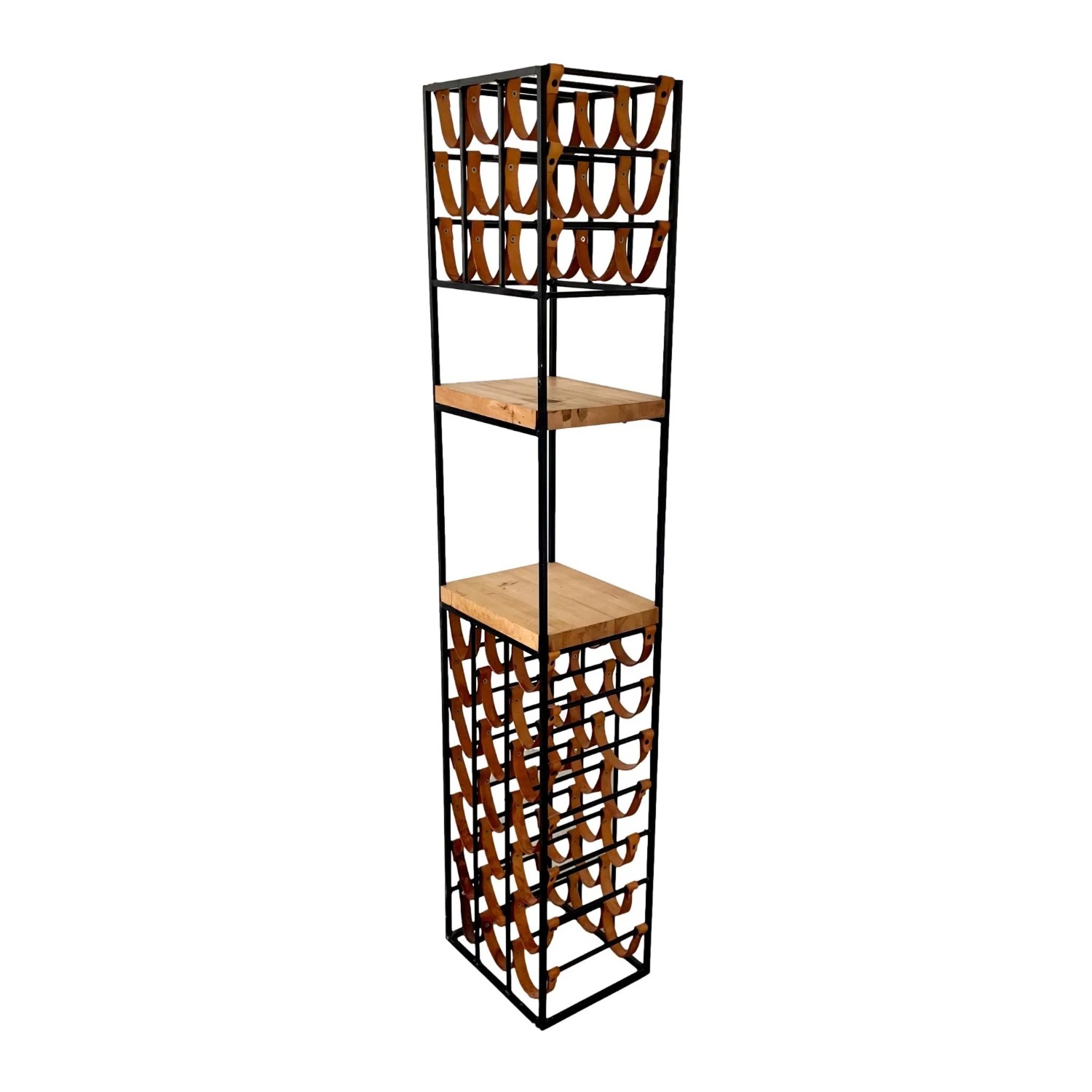 Arthur Umanoff 30 Bottle Vintage Wine Rack - image-3