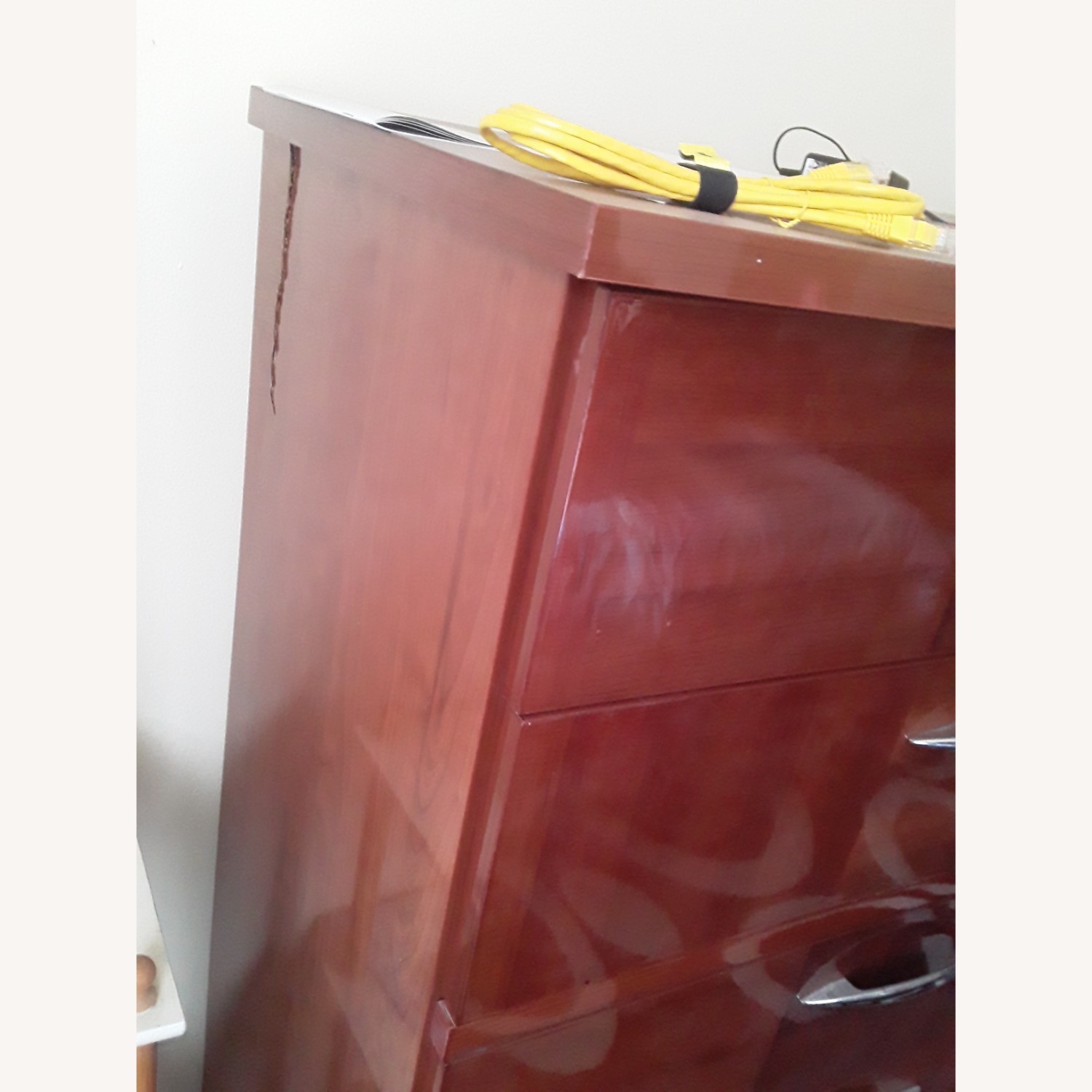 Natural Wood Armoire - image-3