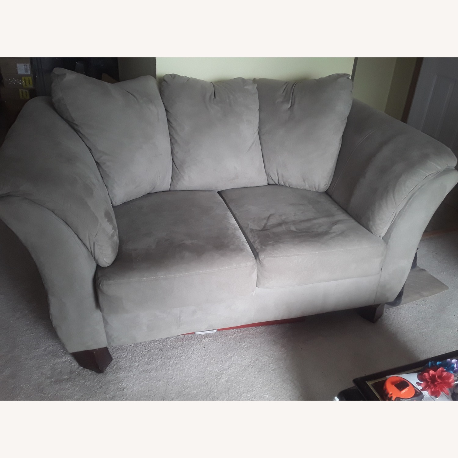 Light Gray 2 Seater Sofa - image-2