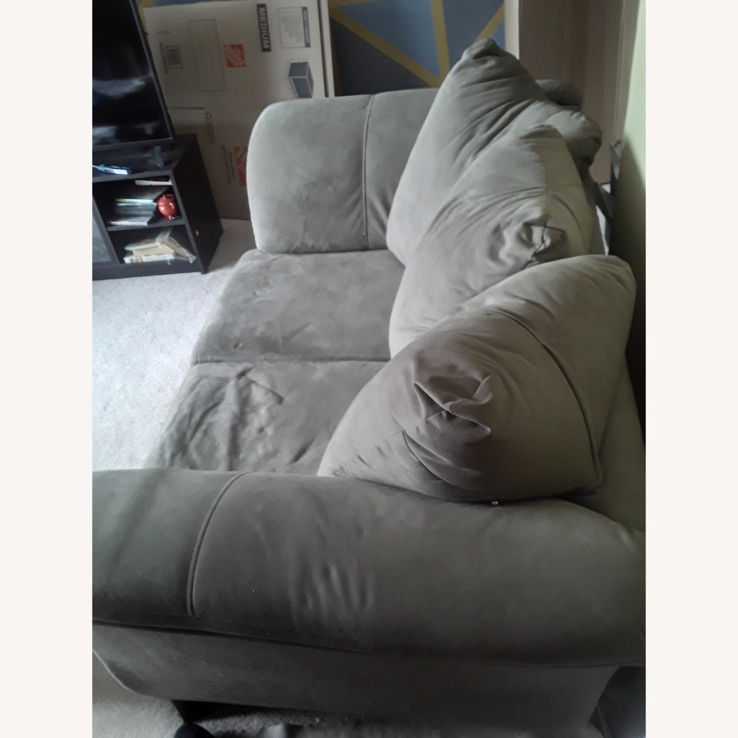 Light Gray 2 Seater Sofa - image-5