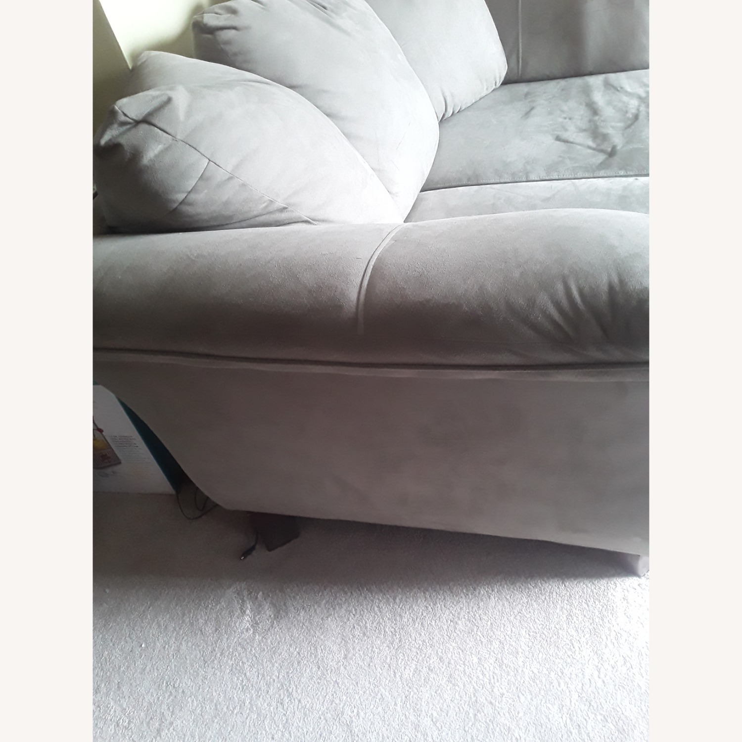 Light Gray 2 Seater Sofa - image-3