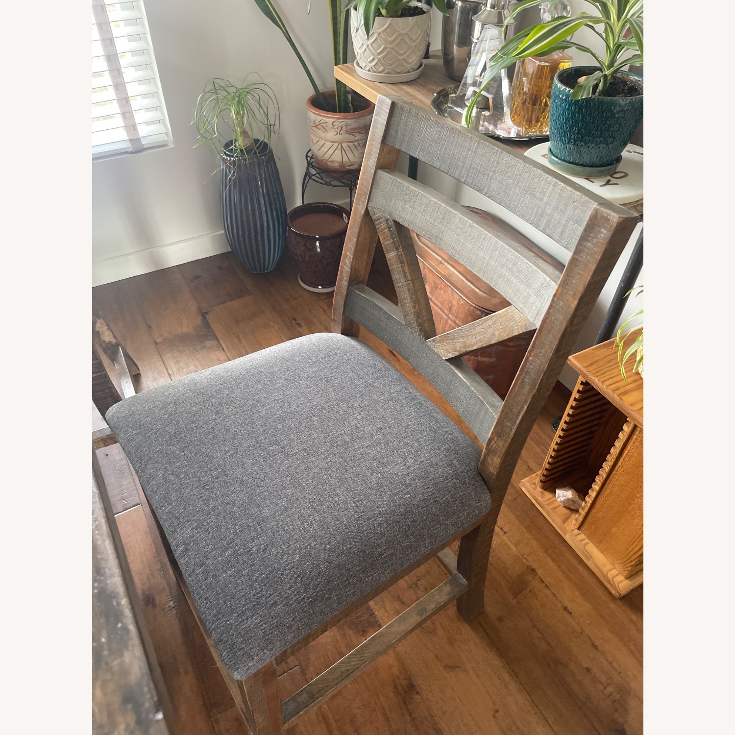 Dark Wood Dining Table - image-6