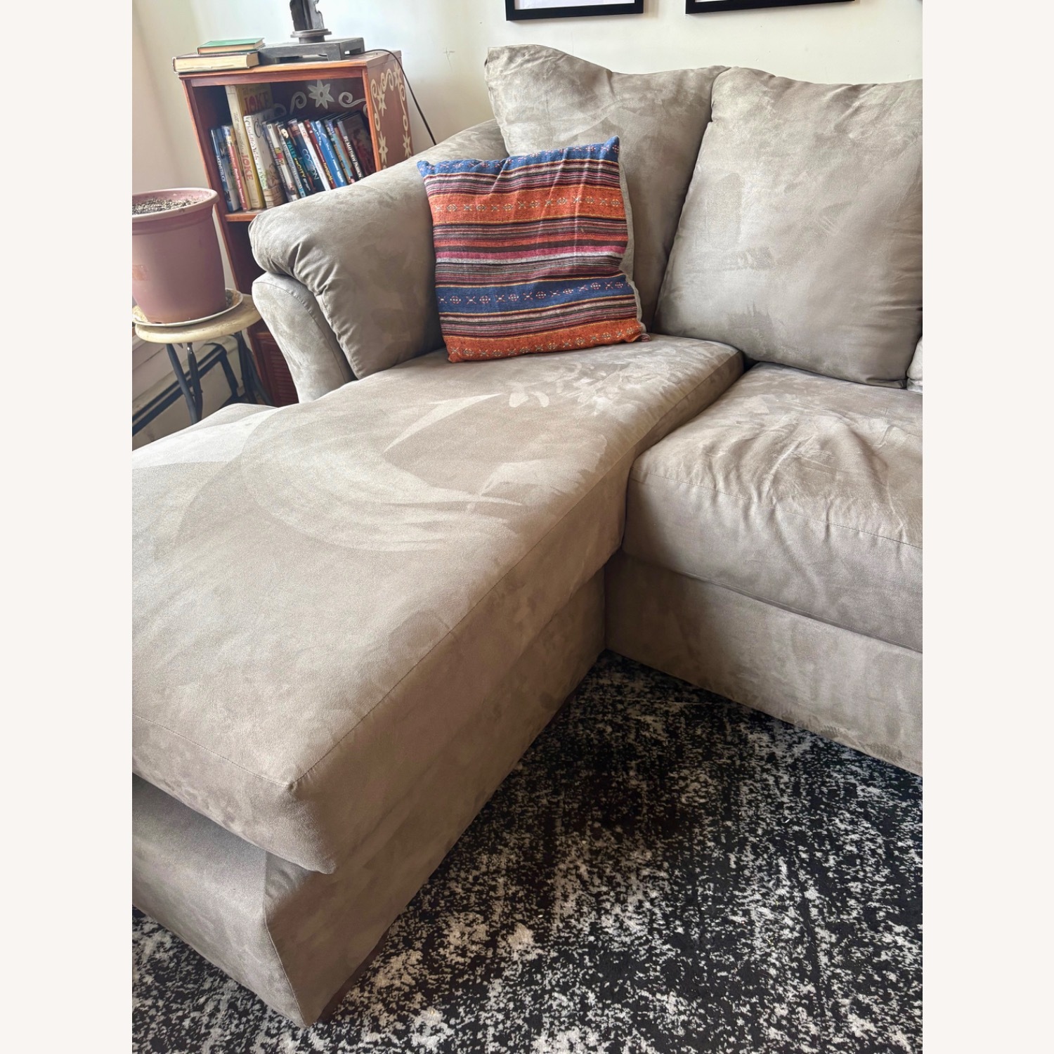 Ashley Furniture Darcy Dark Gray 3+ Piece Sectional - image-7
