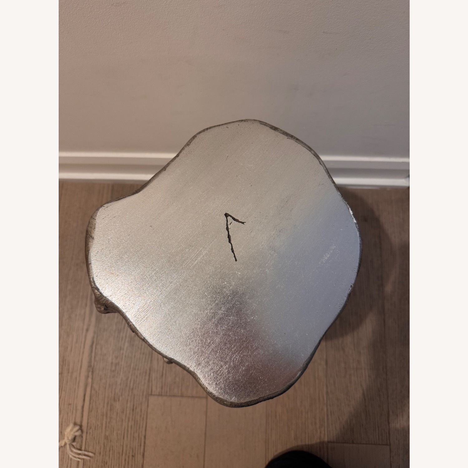 Perigold Silver Tree Stump Stool - image-4