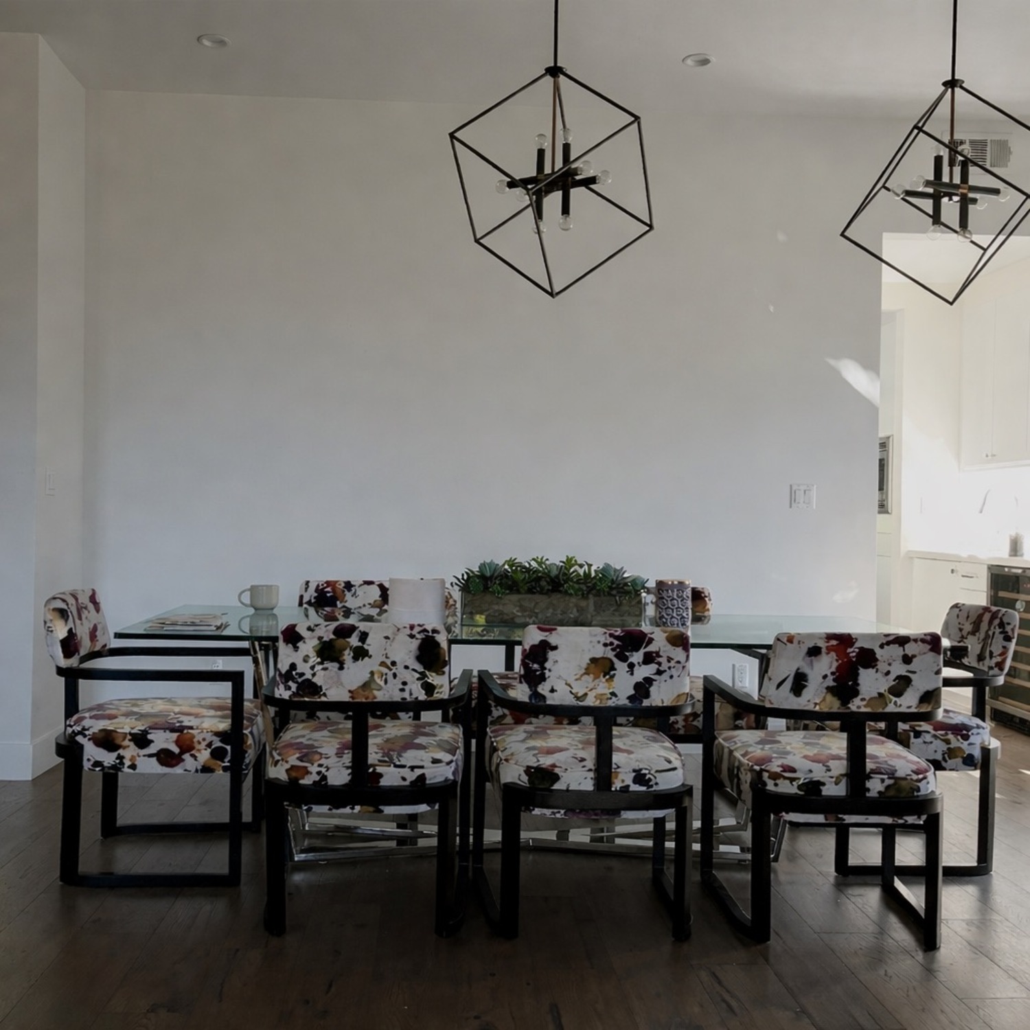 J Alexander Black Oak Chairs in Knoll Luxe Velvet - image-3