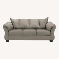 Light Gray Fabric 3+ Seater Sofa