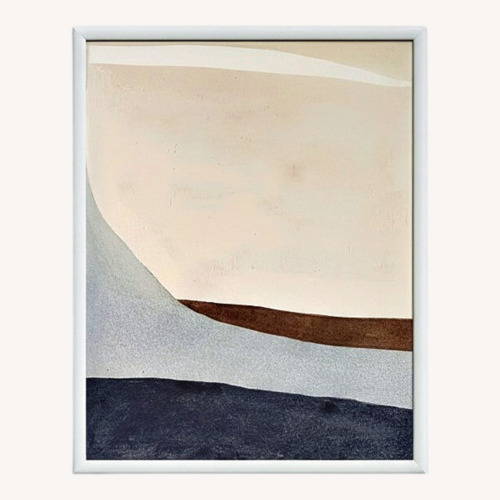 Used AllModern White Wall Art for sale on AptDeco