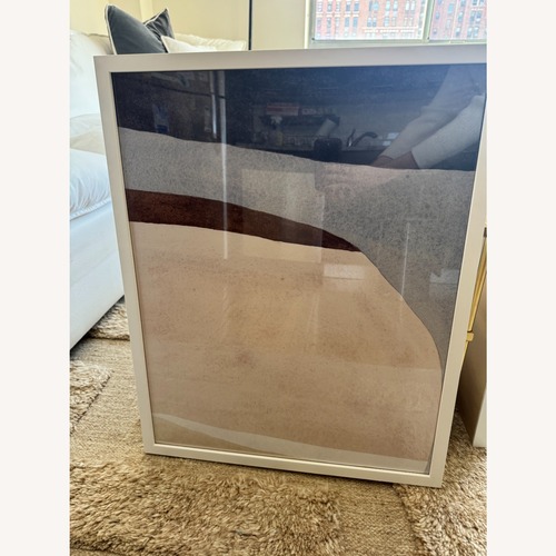 Used AllModern White Wall Art for sale on AptDeco