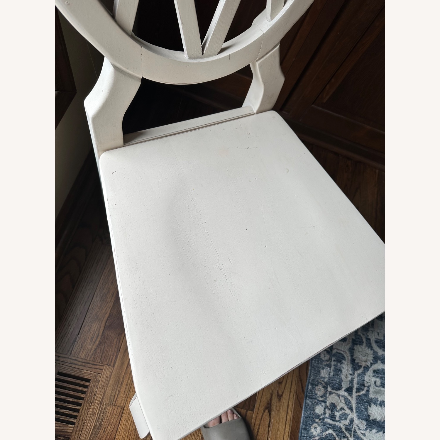 White Dining Chairs, Set of 2 - image-6