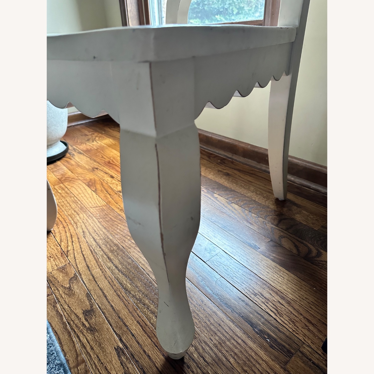 White Dining Chairs, Set of 2 - image-4