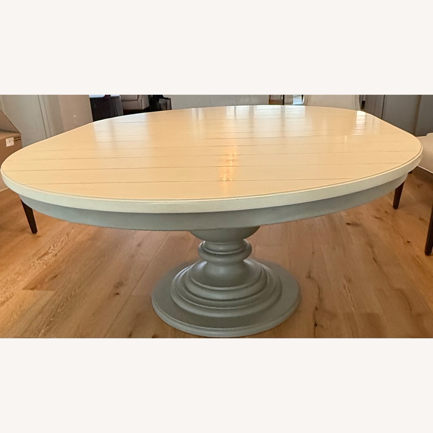 Universal Furniture White Wood Dining Table - image-3