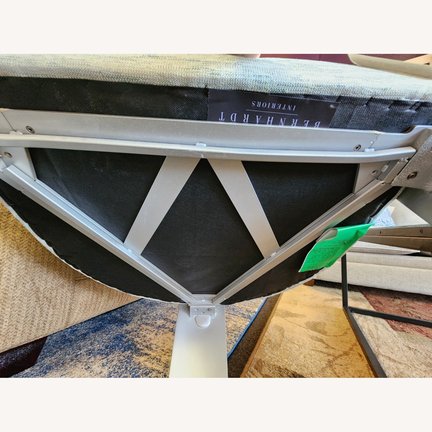 Cosway Bernhardt Light Gray Accent Chair - image-6